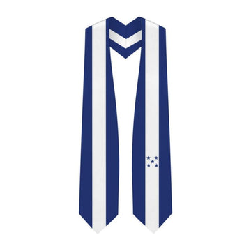 Honduras Graduation Stole - Honduras Flag Sash - Graduation Cap&Gown