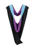 26 Deluxe Bachelors/Masters Graduation Hood – Velvet & Satin Finish - Graduation Cap&Gown