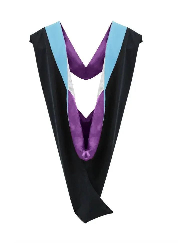 26 Deluxe Bachelors/Masters Graduation Hood – Velvet & Satin Finish - Graduation Cap&Gown