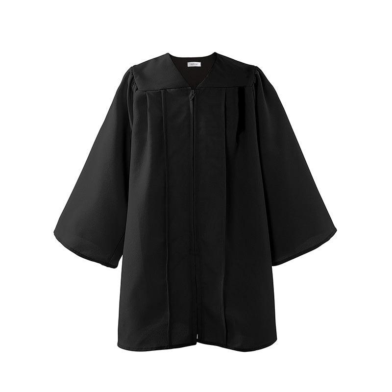 12 Matte Kindergarten/Preschool Gown - Graduation Cap&Gown