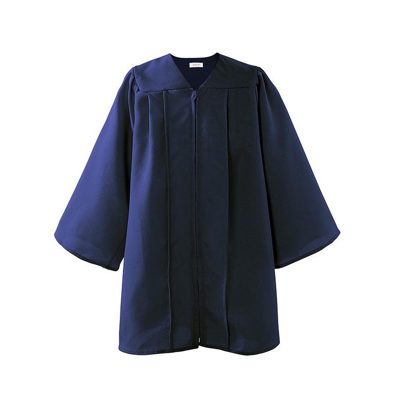 12 Matte Kindergarten/Preschool Gown - Graduation Cap&Gown
