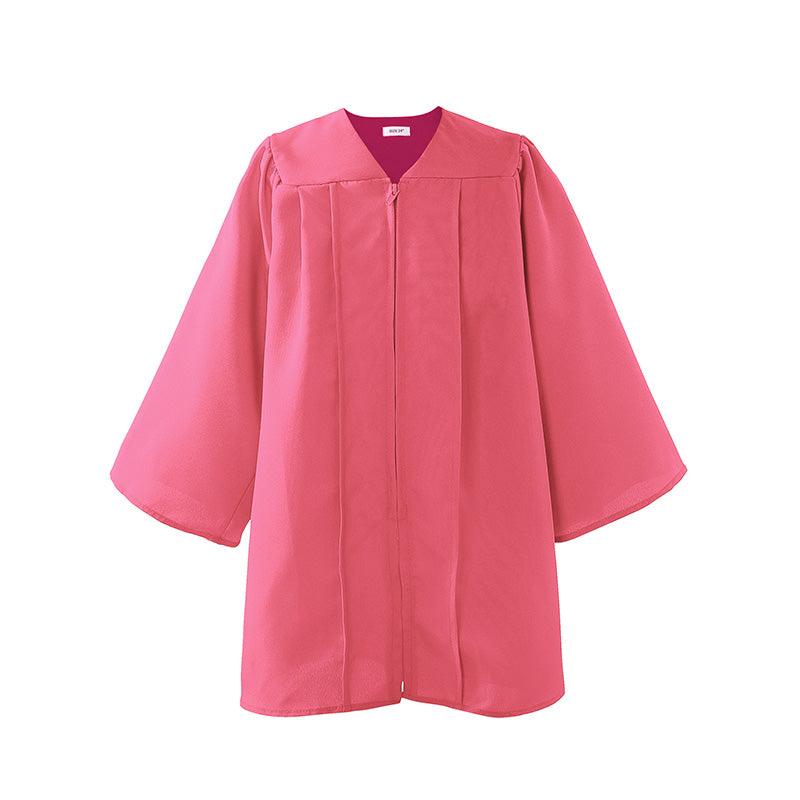 12 Matte Kindergarten/Preschool Gown - Graduation Cap&Gown