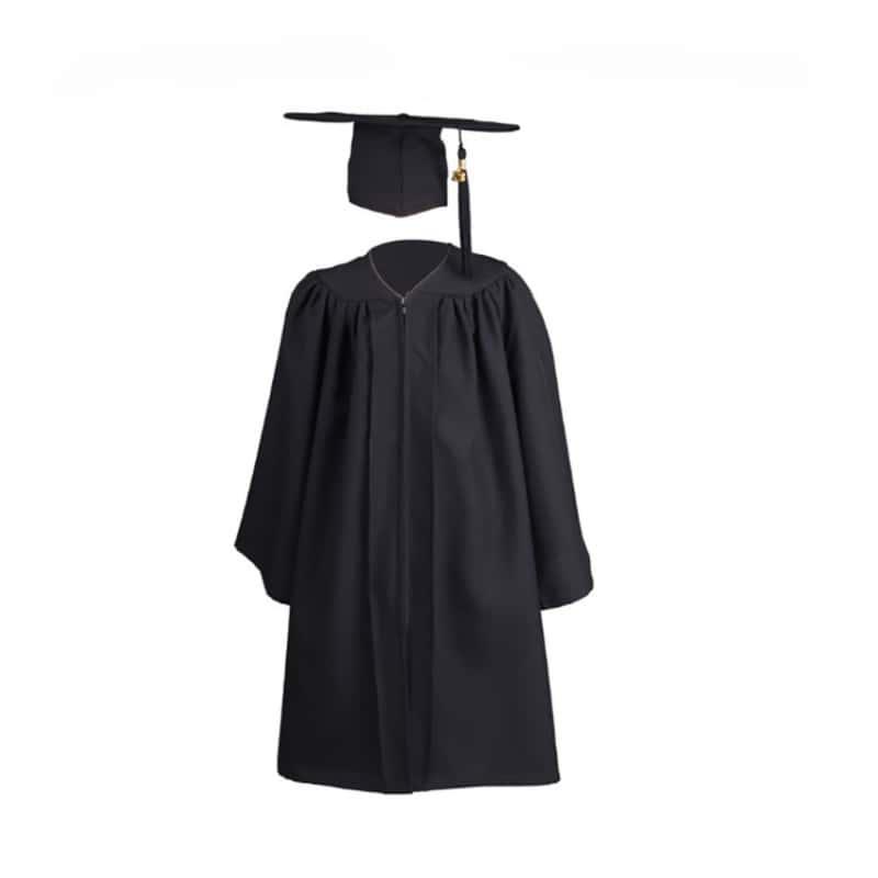 12 Colors Matte Kindergarten/Preschool Graduation Cap and Gown - Graduation Cap&Gown