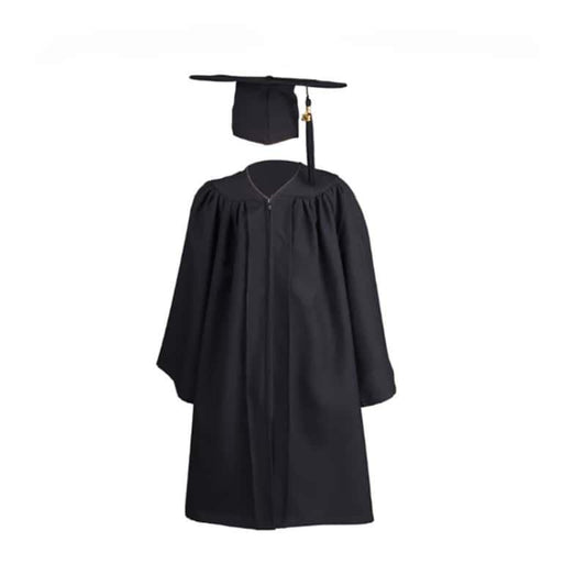12 Colors Matte Kindergarten/Preschool Graduation Cap and Gown - Graduation Cap&Gown
