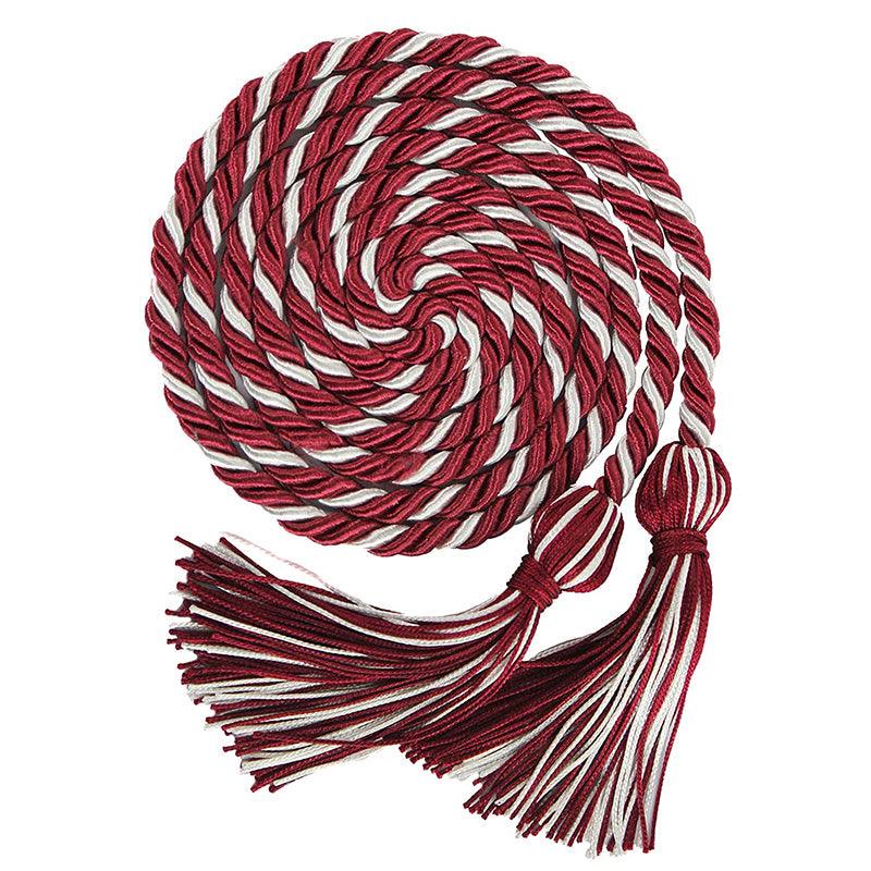 15 Two-Tone Honor Cords for Graduation Recognition - Graduation Cap&Gown