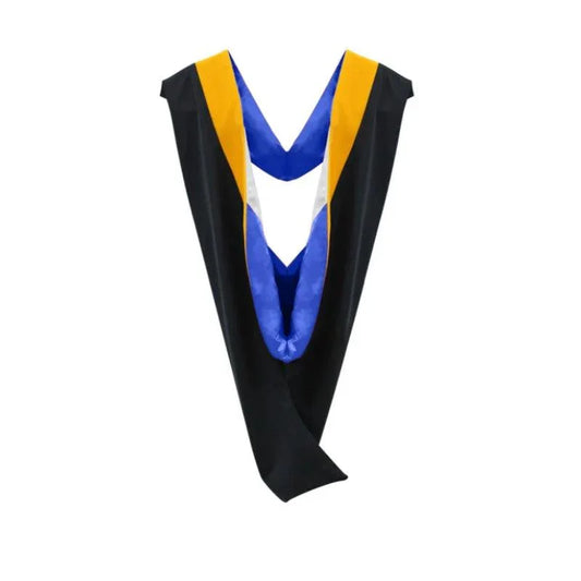 26 Deluxe Bachelors/Masters Graduation Hood – Velvet & Satin Finish - Graduation Cap&Gown