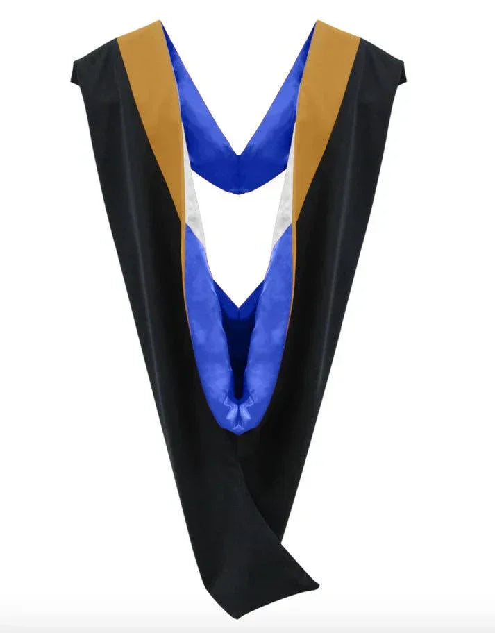 26 Deluxe Bachelors/Masters Graduation Hood – Velvet & Satin Finish - Graduation Cap&Gown