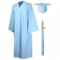 12 Matte High School Premium Matte Graduation Cap, Gown & Tassel Package - Graduation Cap&Gown