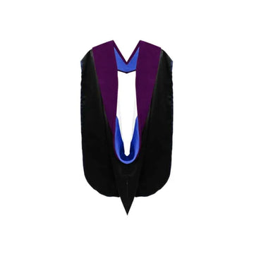 Doctor of Law Hood - Royal Blue & White - Graduation Cap&Gown
