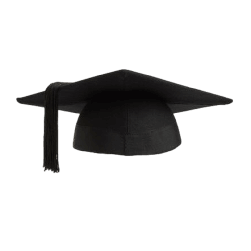 British High-End Bachelor and Master Hats – Premium Academic Headwear-Graduation Cap - Graduation Cap&Gown