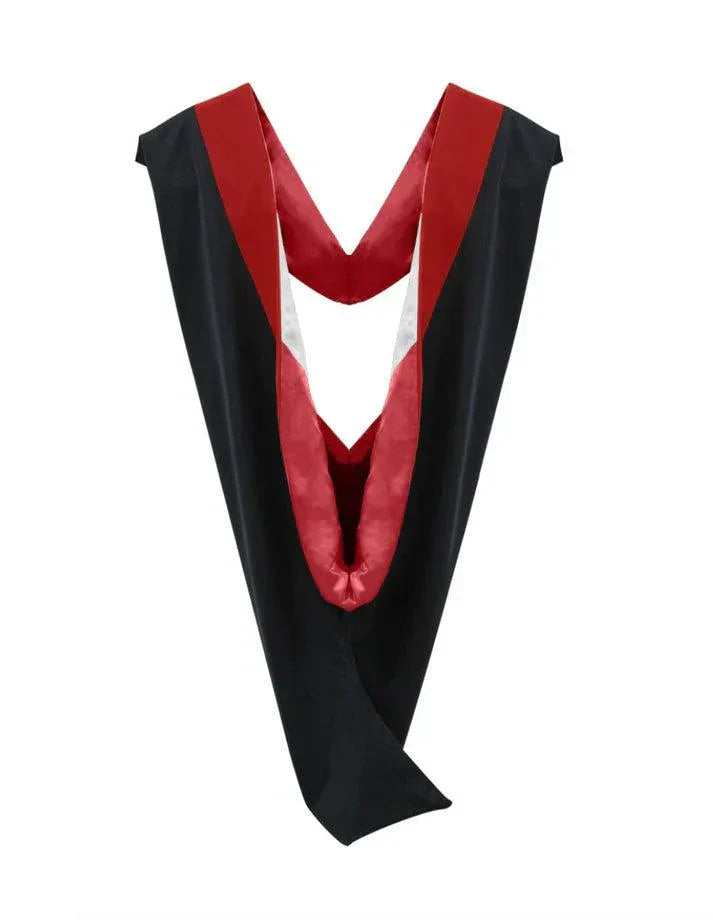 26 Deluxe Bachelors/Masters Graduation Hood – Velvet & Satin Finish - Graduation Cap&Gown