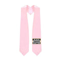 Pink BLACK GRADS MATTER Graduation Stole - Graduation Cap&Gown