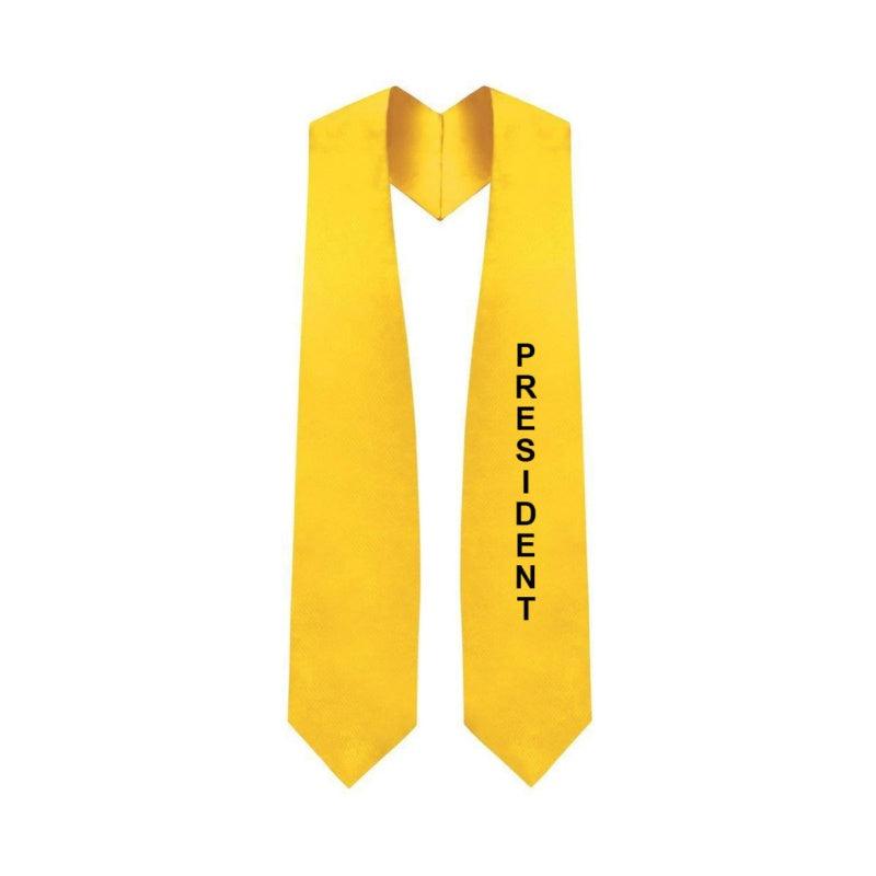 President Class Officer Stole - Graduation Cap&Gown