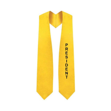 President Class Officer Stole - Graduation Cap&Gown