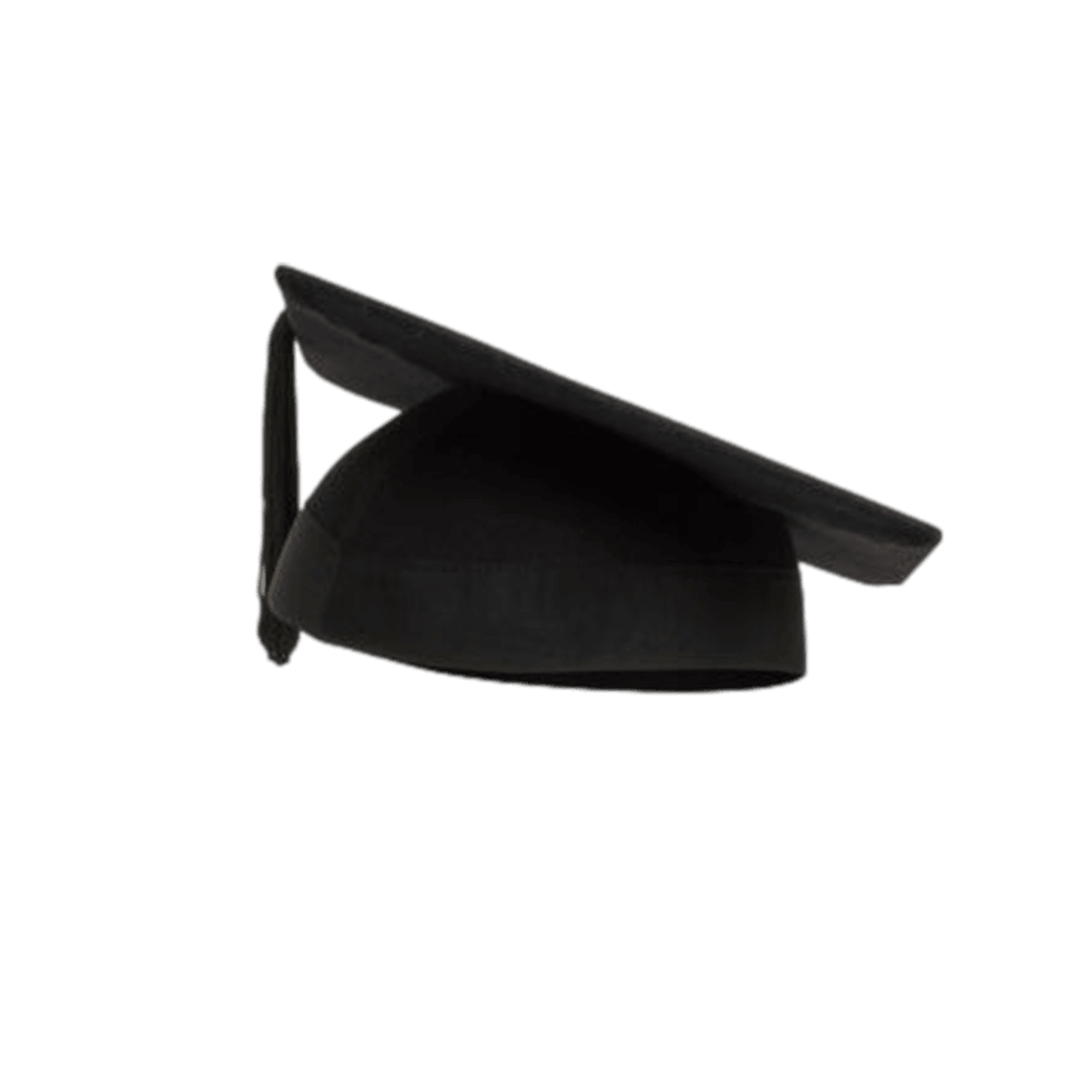 British High-End Bachelor and Master Hats – Premium Academic Headwear-Graduation Cap - Graduation Cap&Gown