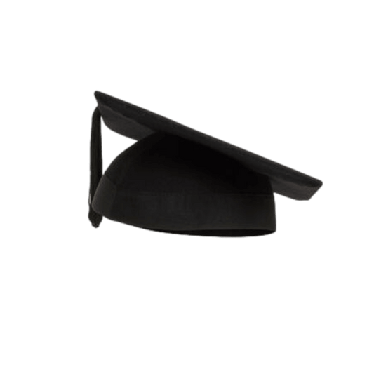 British High-End Bachelor and Master Hats – Premium Academic Headwear-Graduation Cap - Graduation Cap&Gown