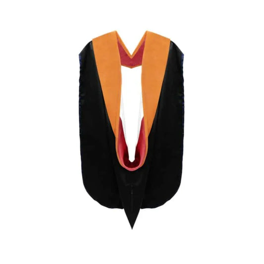Doctor of Nursing Hood - Red & White - Graduation Cap&Gown