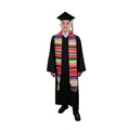 Red Mexican Serape Graduation Stole/Sash - Graduation Cap&Gown
