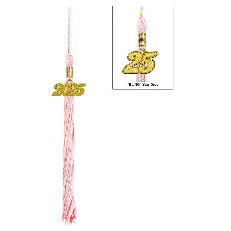 17-Color Graduation Tassel Collection with Year Charm - High Quality - Graduation Cap&Gown