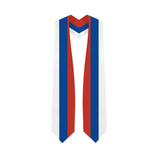 Russia Graduation Stole - Russian Flag Sash - Graduation Cap&Gown