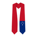 Samoa Graduation Stole - Samoan Flag Sash - Graduation Cap&Gown