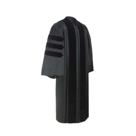 Classic Doctoral Graduation Gown - Graduation Cap&Gown