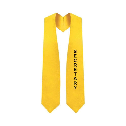 Secretary Class Officer Stole - Graduation Cap&Gown
