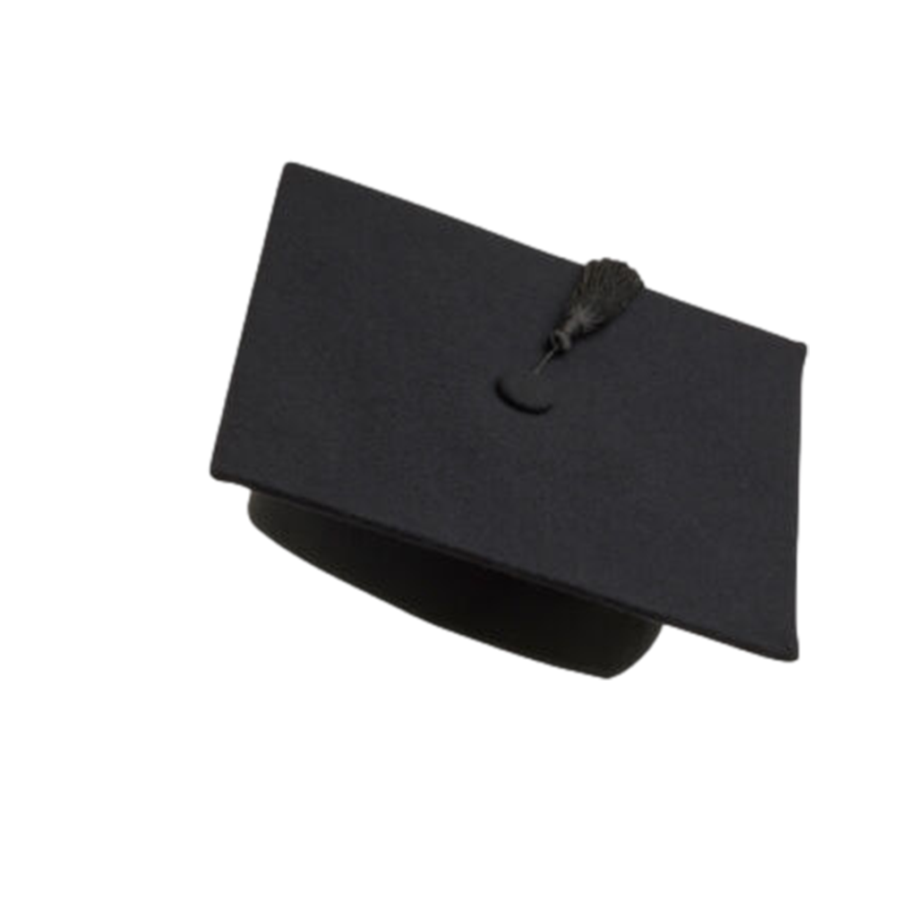 British High-End Bachelor and Master Hats – Premium Academic Headwear-Graduation Cap - Graduation Cap&Gown