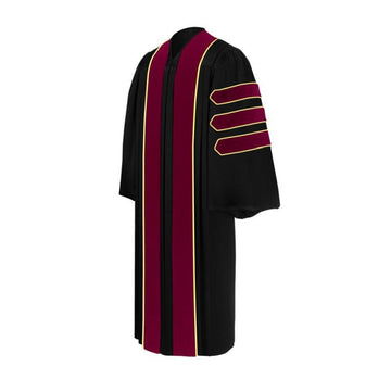 Doctor of Communication & Journalism Doctoral Gown - Academic Regalia - Graduation Cap&Gown