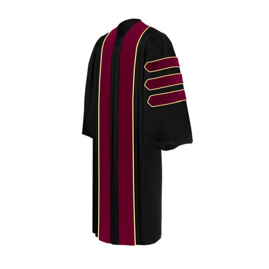 Doctor of Communication & Journalism Doctoral Gown - Academic Regalia - Graduation Cap&Gown