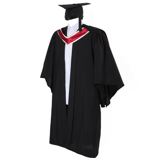 Deluxe UK Bachelor's Degree Graduation Uniform Gown - Graduation Cap&Gown