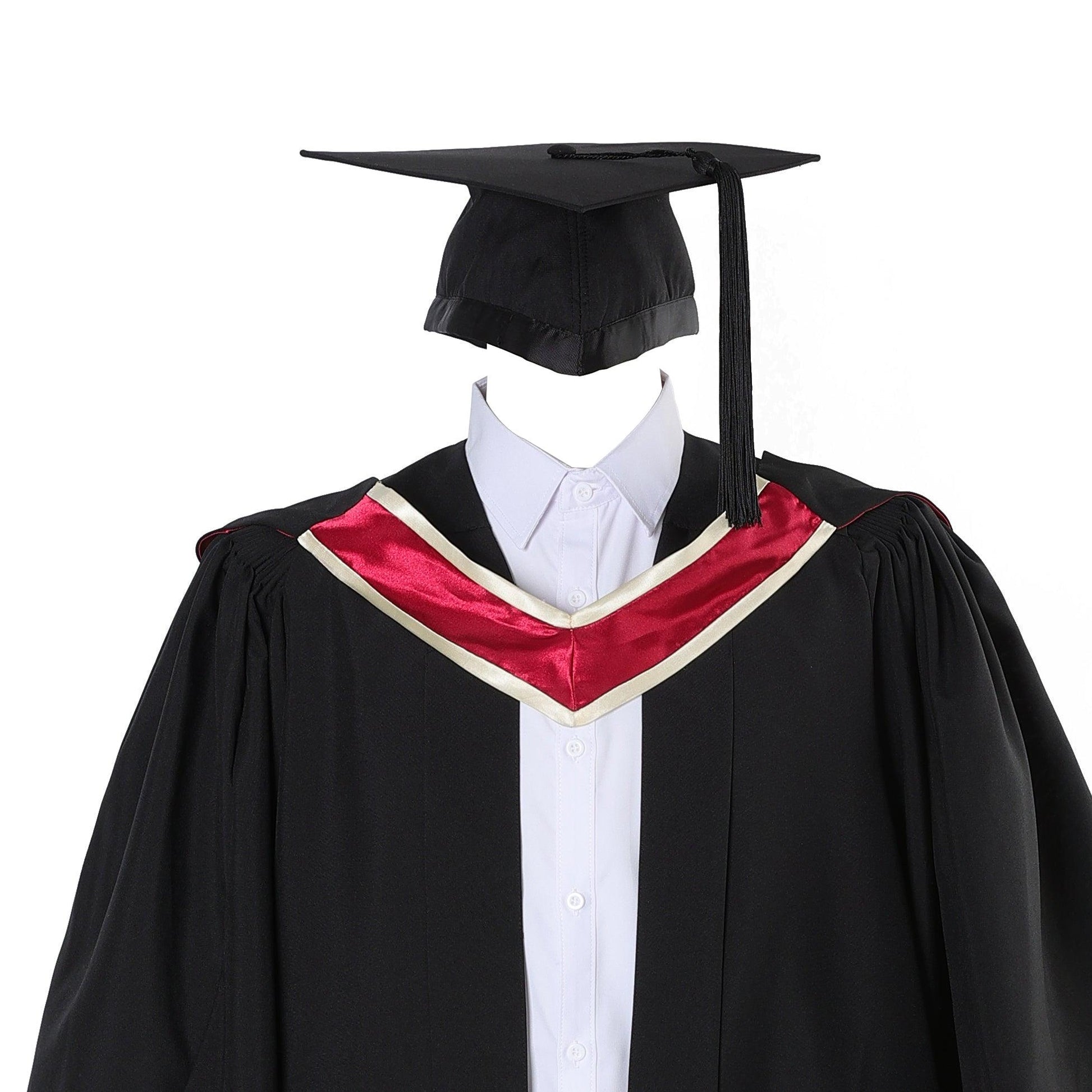 Deluxe UK Bachelor's Degree Graduation Uniform Gown - Graduation Cap&Gown
