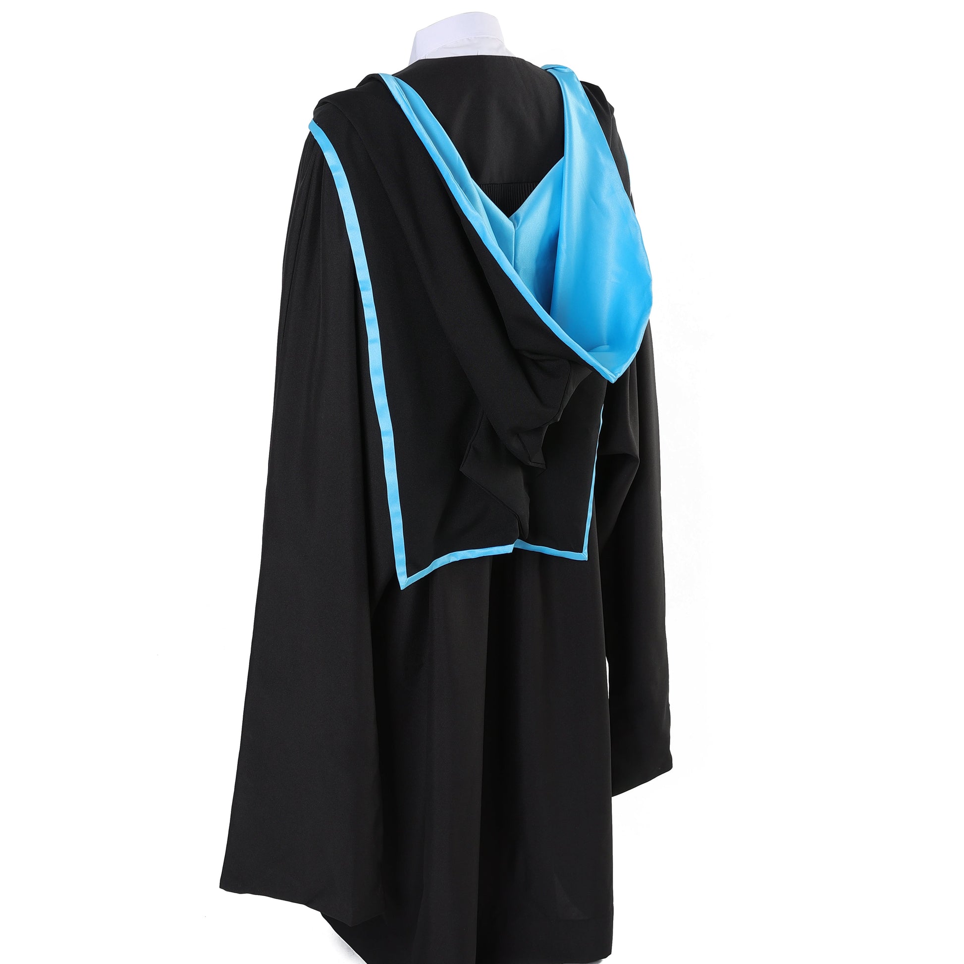 British Deluxe Master's Clothing Set – Graduation Gown, Headgear & Hat - Graduation Cap&Gown