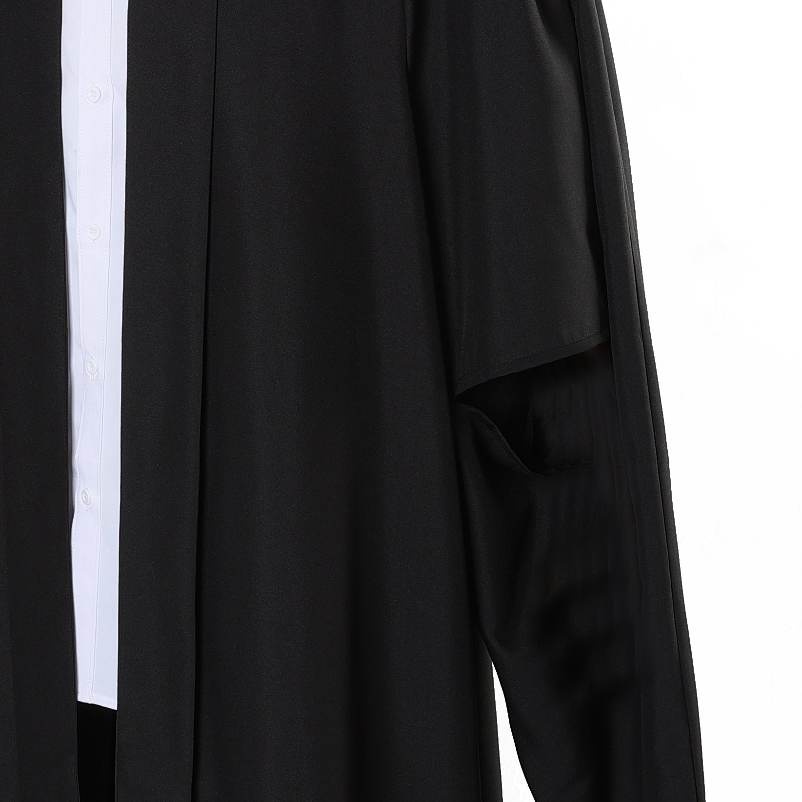 British Deluxe Master's Clothing Set – Graduation Gown, Headgear & Hat - Graduation Cap&Gown