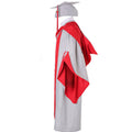 Deluxe UK Doctorate Graduation Gown Set - Graduation Cap&Gown
