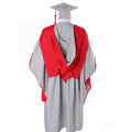 Deluxe UK Doctorate Graduation Gown Set - Graduation Cap&Gown
