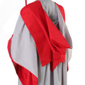 Deluxe UK Doctorate Graduation Gown Set - Graduation Cap&Gown