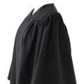 Deluxe Black Bachelors Graduation Gown - Graduation Cap&Gown