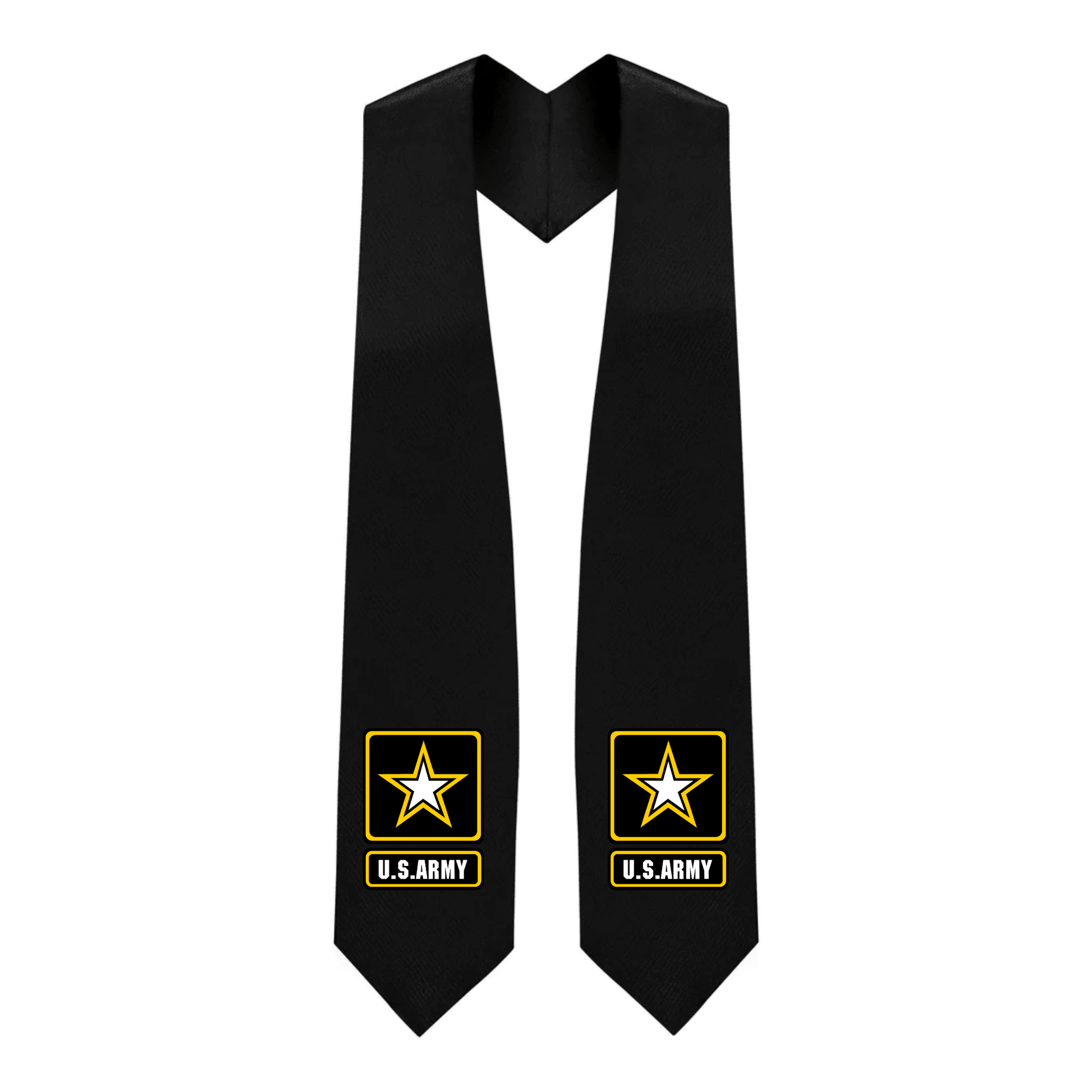 Black U.S. Army Stole - Graduation Cap&Gown