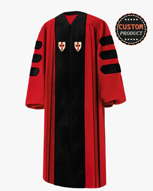 Boston University Doctoral Regalia - Graduation Cap&Gown