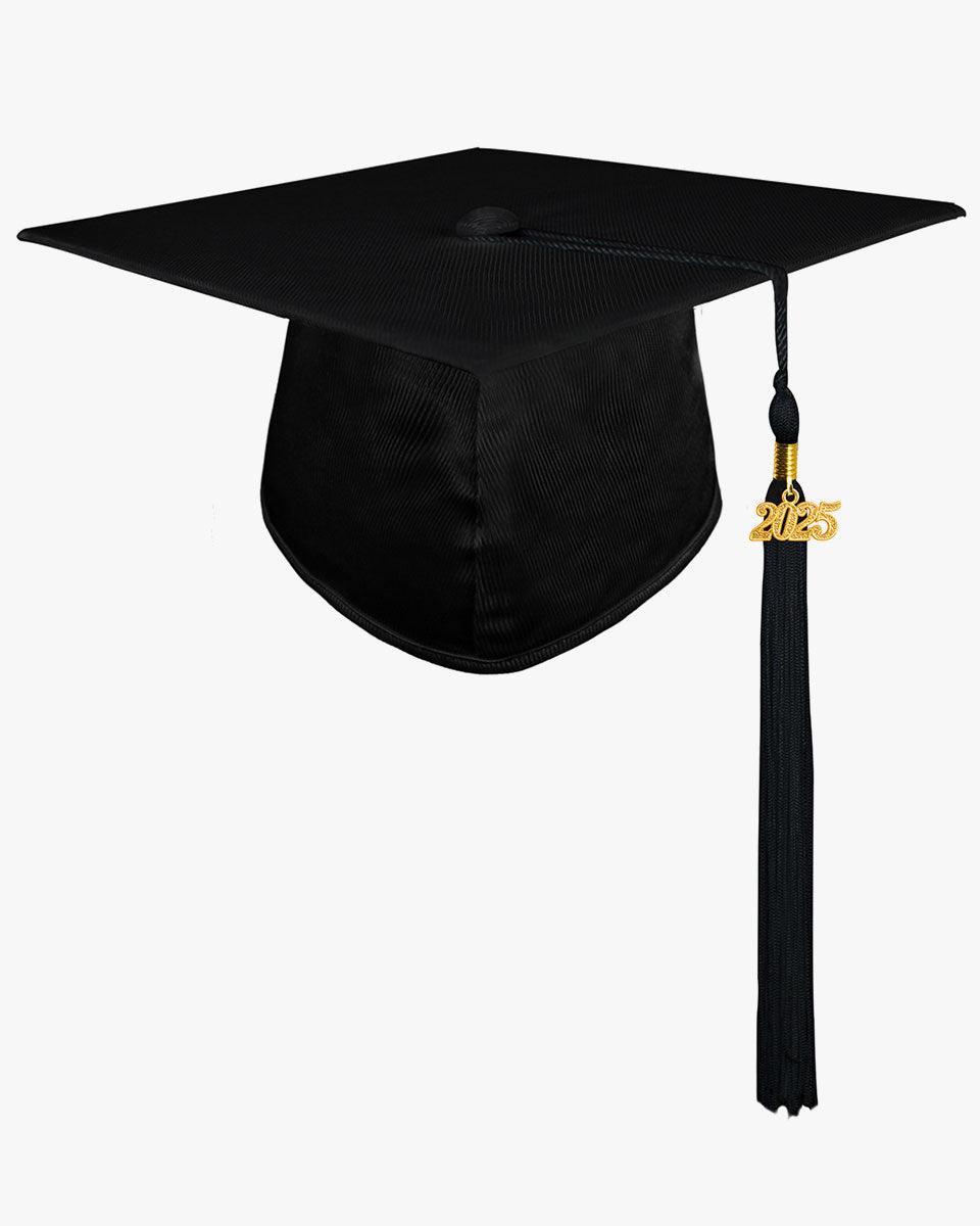 Shiny Kindergarten Graduation Cap with Tassel-12 Colors Available - Graduation Cap&Gown