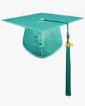 Shiny Kindergarten Graduation Cap with Tassel-12 Colors Available - Graduation Cap&Gown
