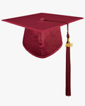 Shiny Kindergarten Graduation Cap with Tassel-12 Colors Available - Graduation Cap&Gown