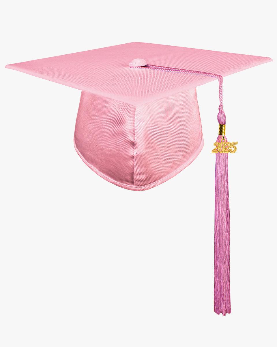 Shiny Kindergarten Graduation Cap with Tassel-12 Colors Available - Graduation Cap&Gown
