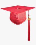 Shiny Kindergarten Graduation Cap with Tassel-12 Colors Available - Graduation Cap&Gown