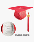 Shiny Kindergarten Graduation Cap with Tassel-12 Colors Available - Graduation Cap&Gown