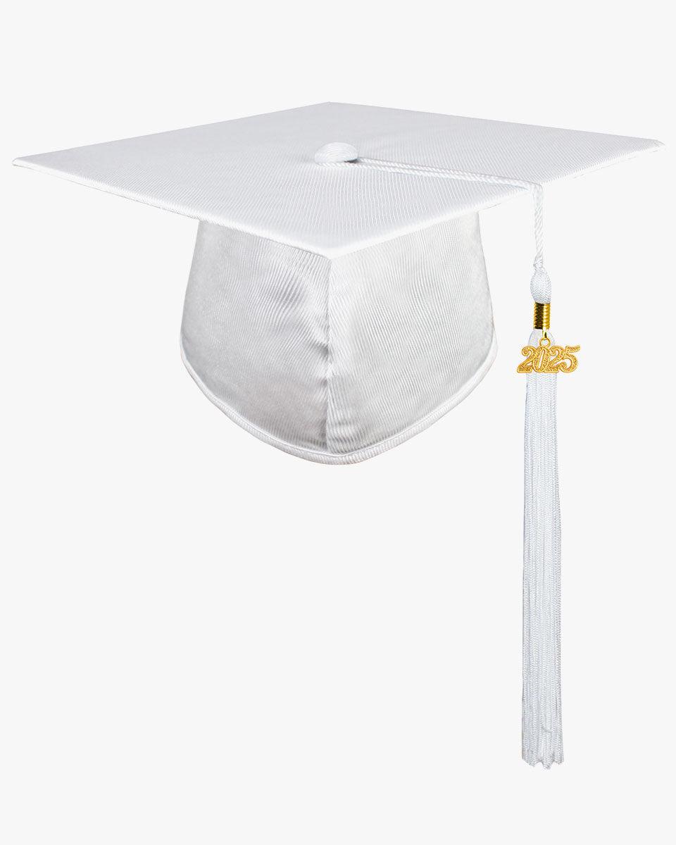 Shiny Kindergarten Graduation Cap with Tassel-12 Colors Available - Graduation Cap&Gown