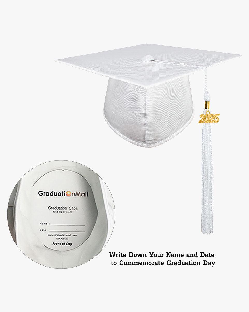 Shiny Kindergarten Graduation Cap with Tassel-12 Colors Available - Graduation Cap&Gown
