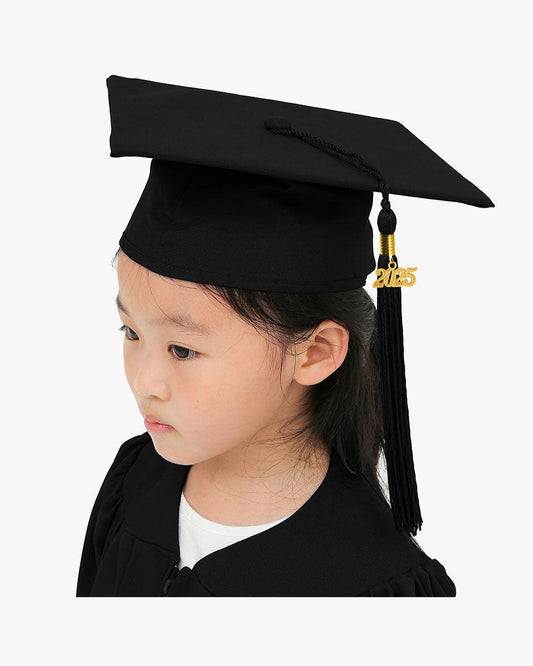 Matte Kindergarten Graduation Cap with Tassel-12 Colors Available - Graduation Cap&Gown
