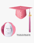 Matte Kindergarten Graduation Cap with Tassel-12 Colors Available - Graduation Cap&Gown